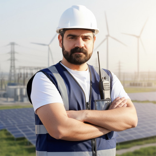 Portrait of the engineer